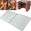 Large Metal BBQ Grill Grate Rack Net Grid Mesh Rack Picnic Cooking Replacements
