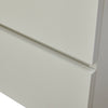 Modern Bedside Table Cabinet with 2 Drawers Nightstand Bedroom White Black NEW