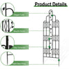 Set of 2 Vintage Garden Trellis Fence Panels Garden Climbing Aid 179 x 55cm