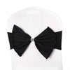 Ready Made Elasticity Stretch Chair Cover Bow Band Buckle Slider Sashes Decor