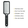 Foot File Hard Dead Skin Callus Remover Rasp Scraper Dead Skin Scrubber Black