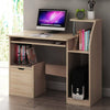 Computer Desk with Drawers Shelf Study PC Table Home Office Workstation UK