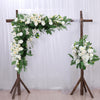 3pcs Artificial Flower Row Wedding Party Table Centerpiece Arch Flower Garland