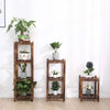 Premium Wood Plant Stand Corner Flower Pot Shelf Rack Art Crat Display DIY Decor