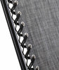 Grey Zero Gravity Recliner Outdoor Chair Garden Sun Lounger W/Holder Patio Deck