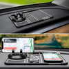 360° Non-Slip Phone Pad Mat For 4 In1 Car Dashboard iPhone GPS Holder Universal
