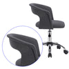 1x office chair desk chair adjustable linen roll stool swivel stool with armrest