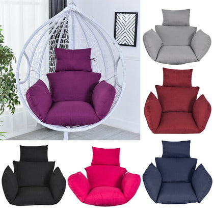 Indoor Outdoor Garden Patio Seat Cushion Hanging Swing Egg Chair Seat Padded Mat