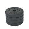 1" Weight Plates for Dumbbells & Weights Lifting Bars Gym Barbell 5kg and 10kg
