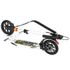 Large Adult Teens Aluminium Kick Scooter Folding Dual Braking Adjustable Height
