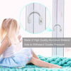 8Pc Window Door Restrictor Security Cable Key Lock Catch Wire Child Baby Safety