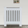 White Radiator Cover Grill Shelf Cabinet MDF Wood Modern Traditional Furniture