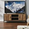 Industrial Wooden TV Cabinet Media Entertainment Stand Cupboard with Storage