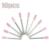 10x Metal Rotary Grinding Stones Dremel Small Wheel Grinder Stone Drill Bit Tool