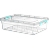 Clear Plastic Storage Box Lid Clip Locking Office Home Kitchen Food Container