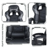 Ergonomic Gaming Chair Executive Office Recliner Seat Massage Cushion Footrest