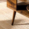 Coffee Table Side Table Drawer Storage Wood Living Room Table Retro LCT028X01