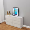 Modern Chest of Drawers 2-6 Drawer Bedside Table Nightstand Cabinet Bedroom UK