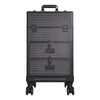 Large Makeup Trolley Train Case Beauty Cosmetic Vanity Case Box on Wheel Drawer
