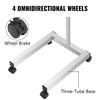 VEVOR Mayo Stand Mayo Traywith Adjustable Height 32-51in for Laboratory Salon