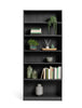 Maine Deep Bookcase - Black