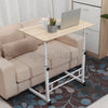 80cm Adjustable Height Rolling Laptop PC Desk Computer Desk Table Sofa Bed Tray