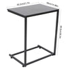 Bedside Sofa Side Table C-Shaped Coffee Laptop End Laptop Desk for Living Room