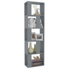 Book Cabinet Room Divider Bookcase Storage Display Corner Rack Wooden Furniture