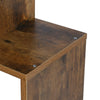 Wood Bookcase Bookshelf S Shape 6 Tier Shelves Free Shelving Storage White Unit