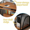 Computer Desk Study PC Writing Table Home Office Workstation Shelf Furniture UK