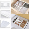 Adjustable Drawer Dividers Storage Organizer Clapboard Plastic Closet Separators