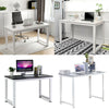 Computer Desk Study Table PC Laptop Workstation Home Office White/Black/Gray New
