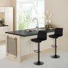 2/4/6 x Breakfast Bar Stools Bar Chairs for Kitchen with Velvet Swivel Gas