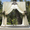 Romantic Wedding Arch Party Backdrop Stand Elegant White Metal Frame Flower Rack