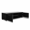 Modern TV Cabinet High Gloss Stand Unit with Shelves Doors Living Room Furniture