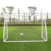 PORTABLE KIDS SOCCER GOAL DURABLE PVC PLASTIC POLES FOOTBALL SPORTS PLAY & FUN