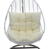 Garden Rattan Hanging Egg Chair Cushion Indoor Outdoor Detached Pads Swing Chair