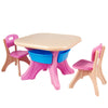 Kids Table Chair Set Children Toddler Study Painting Desk Home School W/ Drawers