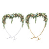 210cm(6.89ft) Heart Shaped Wedding Metal Balloon Arch Stand Frame Display Kit UK
