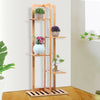 Bamboo Plant Flower Pot Shelf Stand Holder Garden Display Plant Stands Rack