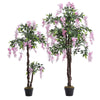 Large Artificial Wisteria Flower Tree House Plant Outdoor Home Office Decoration
