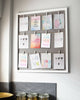 Large Peg Photo Frame - White