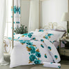 Multicoloured Printed Duvet Set Quilt Cover Bedding Set Single Double King Size