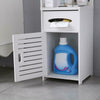 Waterproof Bathroom Corner Shelf Cabinet Toilet Papers Tall Storage Durable