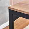 Vintage MDF Bar Table And 4 Stools Set Industrial Breakfast Dining Set Kitchen