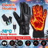 Mens Women Electric Heated Gloves USB Insulated Warm Thermal Gloves Touch Screen