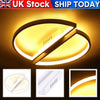 LED Ceiling Panel Light Chandelier Lamp Kitchen Living Bedroom Modern Ring Light