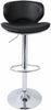 1/2 x Bar Stools PU Leather Adjustable Swivel Kitchen Breakfast Bar Stools