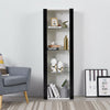 Modern Tall Display Cabinet Cupboard Sideboard Unit RGB LED Lights Living Room