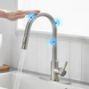 Pull Down Sensor Kitchen Faucet Sensitive Smart Touch Control Faucet Mixer Tap